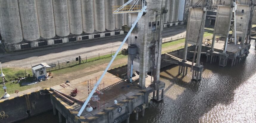 Pullaro impulsa una inversión histórica para modernizar el Puerto Santa Fe 60 puerto
