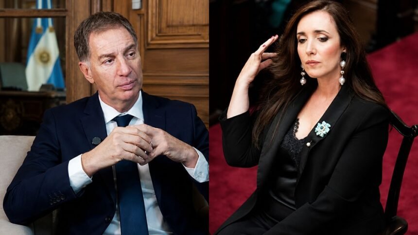 Santilli reclamó la renuncia de Villarruel tras sus críticas contra Milei 61 santilli villarruellll