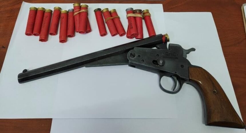 Cinco detenidos, armas de fuego y municiones secuestradas en diversos operativos 58 arma 1