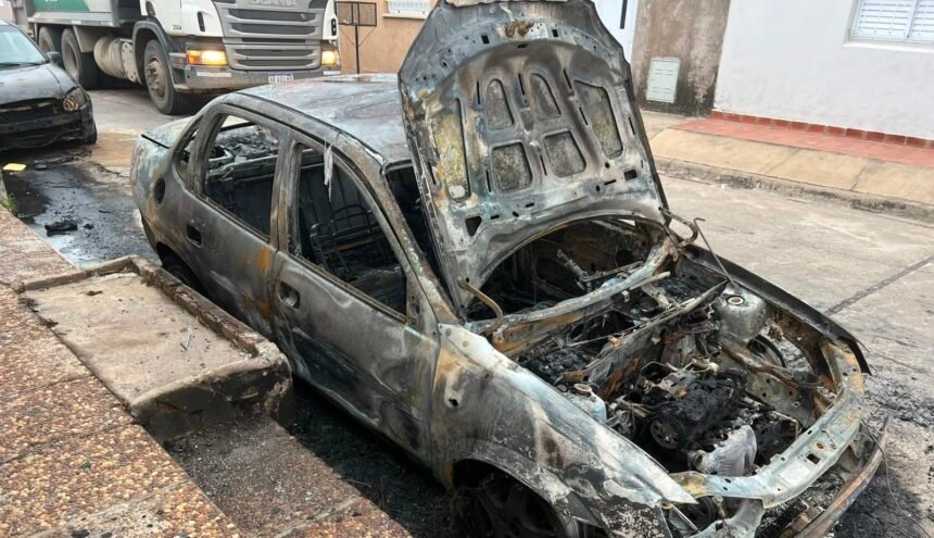 auto quemado