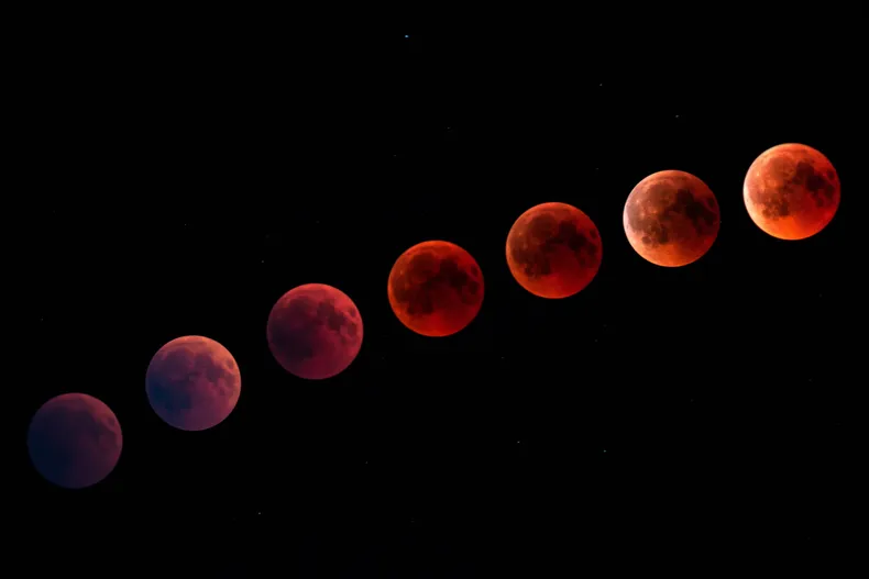 luna roja eclipse lunarpng