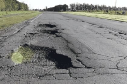 ruta 33 baches