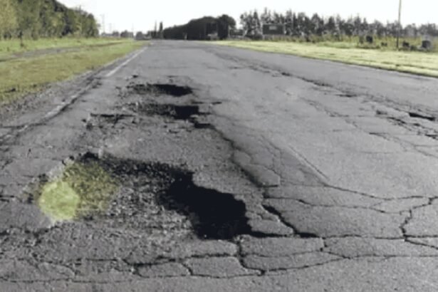 ruta 33 baches