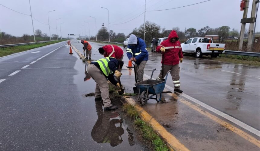 Vialidad Nacional realiza trabajos preventivos en la Circunvalación Oeste de Santa Fe 59 vialidad nacional recreo