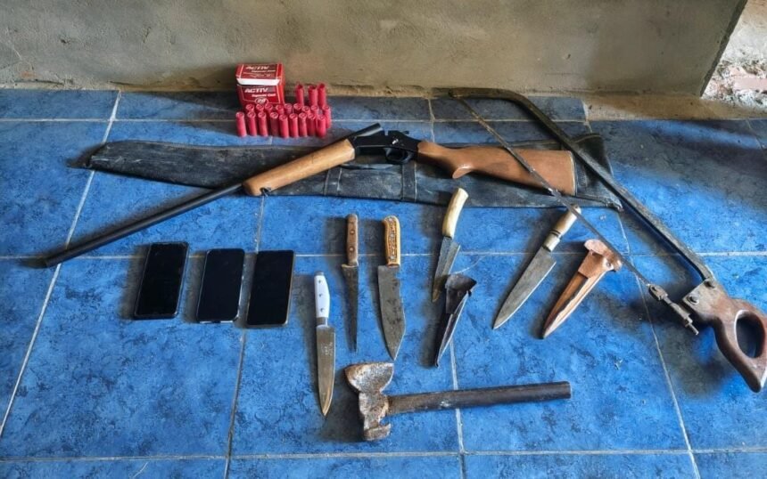Los Pumas secuestraron un arma, municiones y elementos vinculados a una causa por abigeato 61 ABIGEATO