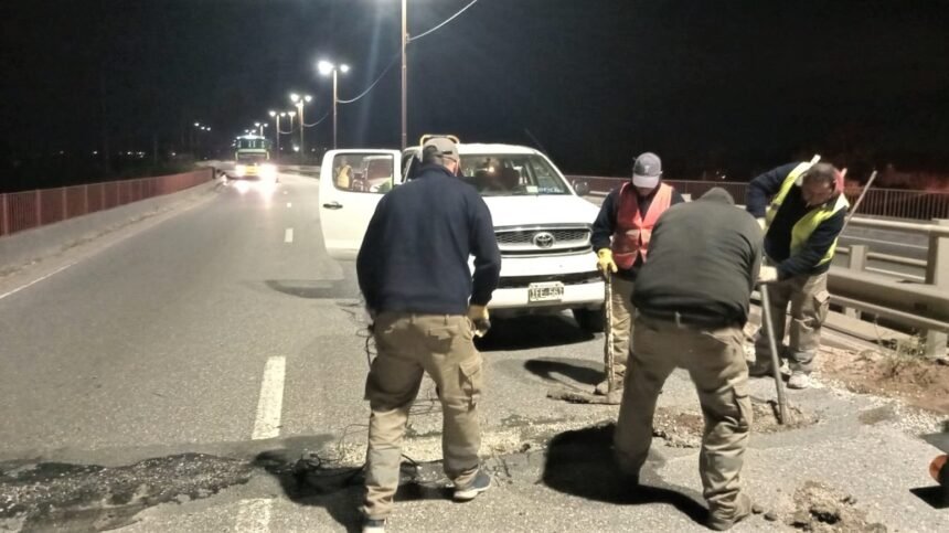 Vialidad Nacional reparará las juntas de puentes de la RN 168 durante la noche 60 arreglos ruta 168