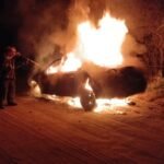 incendio auto dos