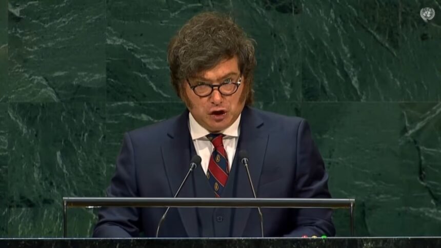 milei en la onu