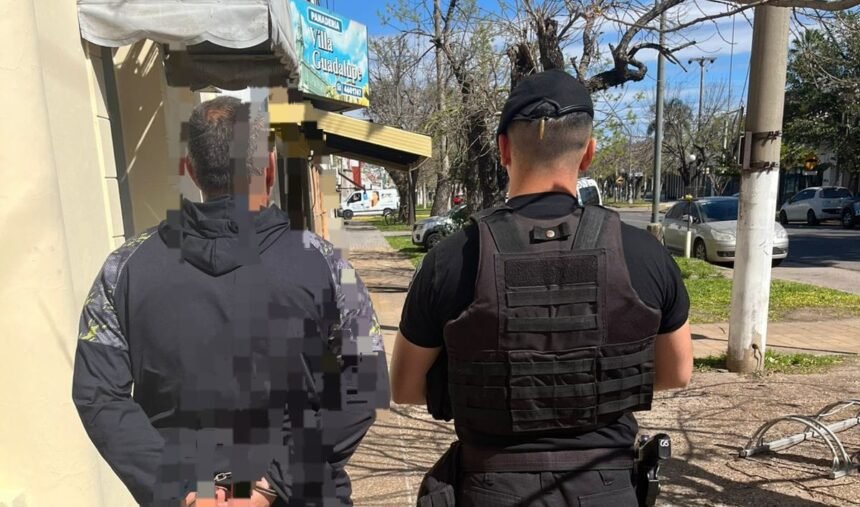 Hirieron a un hombre con un arma blanca y detuvieron al agresor en Santa Fe 61 preso 2