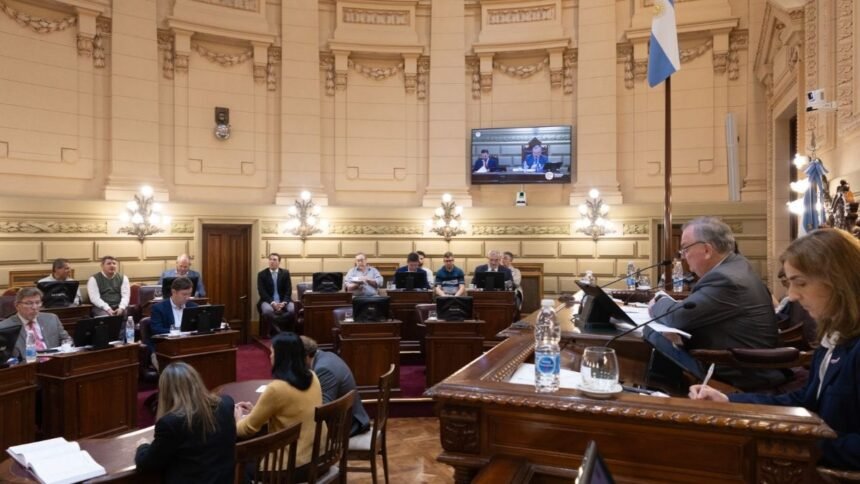El Senado santafesino dio media sanción a un sistema integral contra la violencia de género 58 camara senadores santa fe