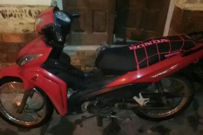 moto secuestrada