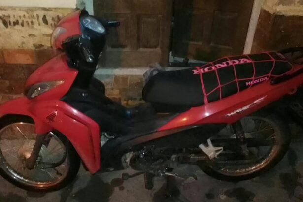 moto secuestrada