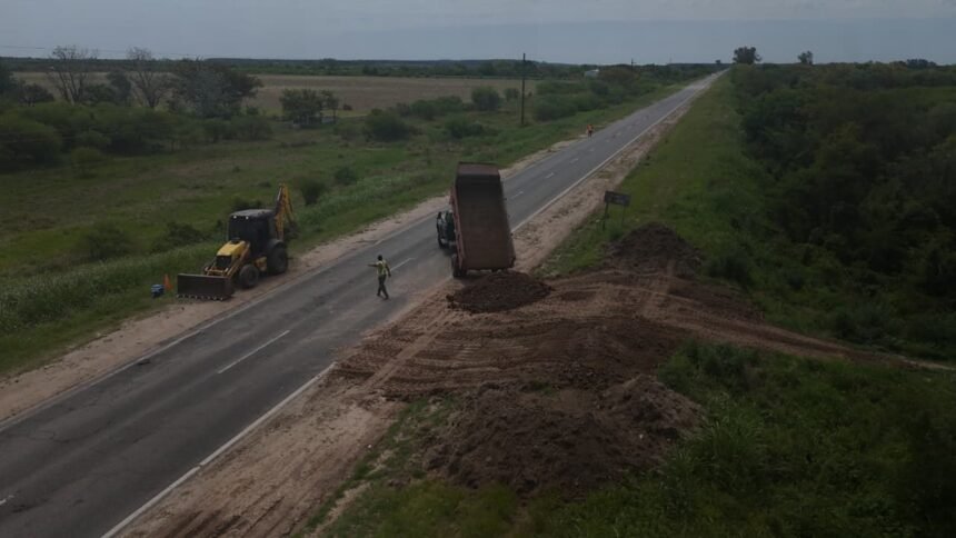 La Provincia refuerza la defensa de la Ruta 1 ante la posible crecida del río San Javier 58 ruta uno